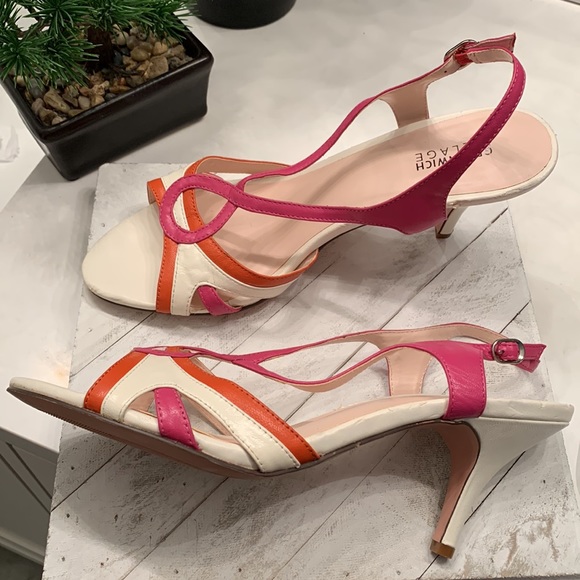 greenwich village Shoes - Leather Strappy Sandals Sz 10